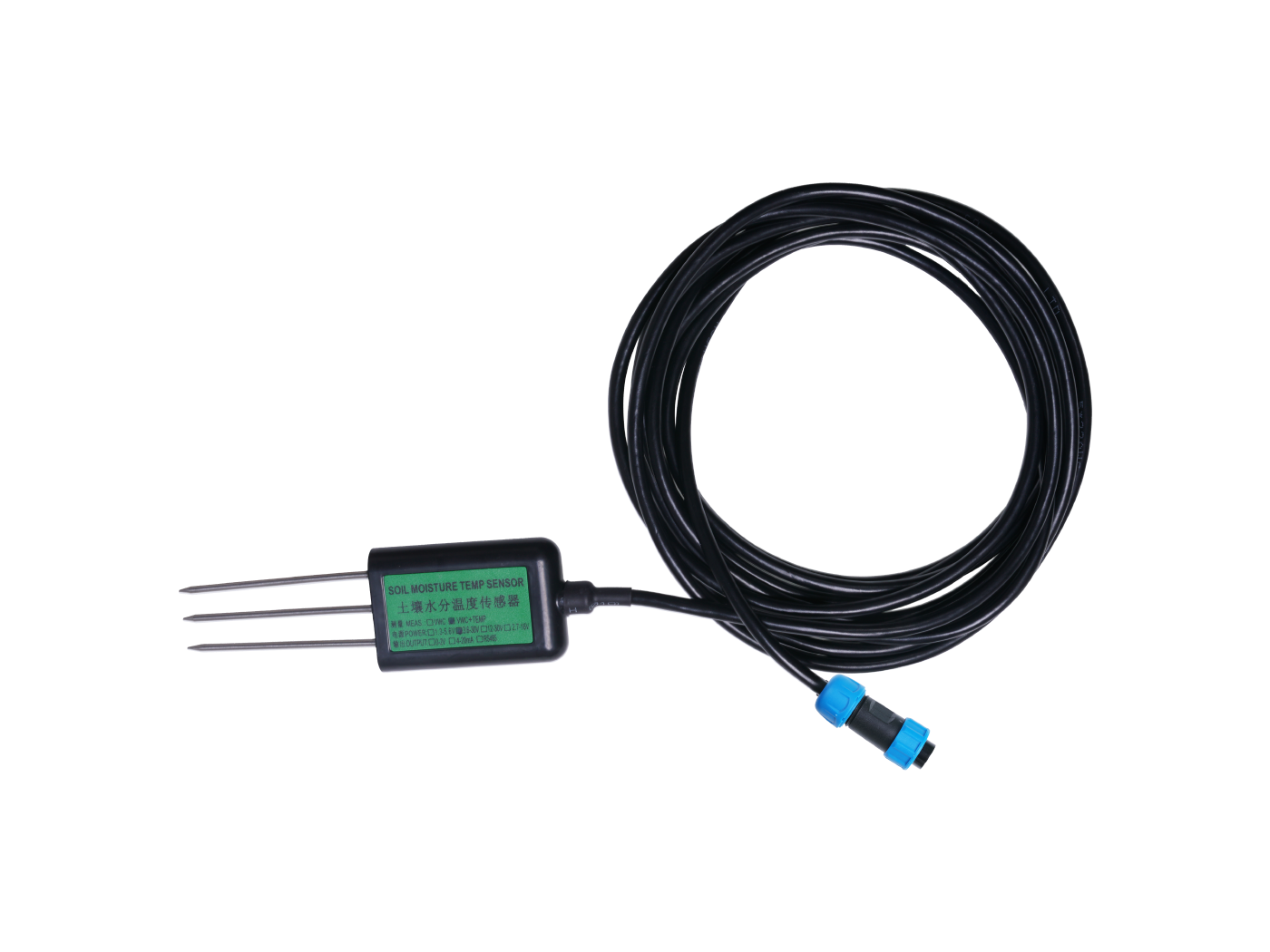 RS485 MODBUS-RTU Soil Moisture/Temp Sensor - eucatech Store