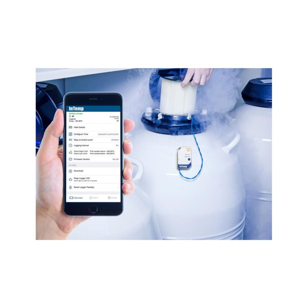 CX702/3 Cryogenic Bluetooth Data Logger - eucatech Store