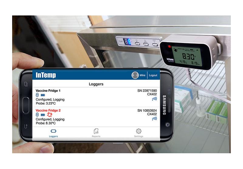 CX402 Temp Bluetooth Data Logger w/ Glycol Bottle - eucatech Store