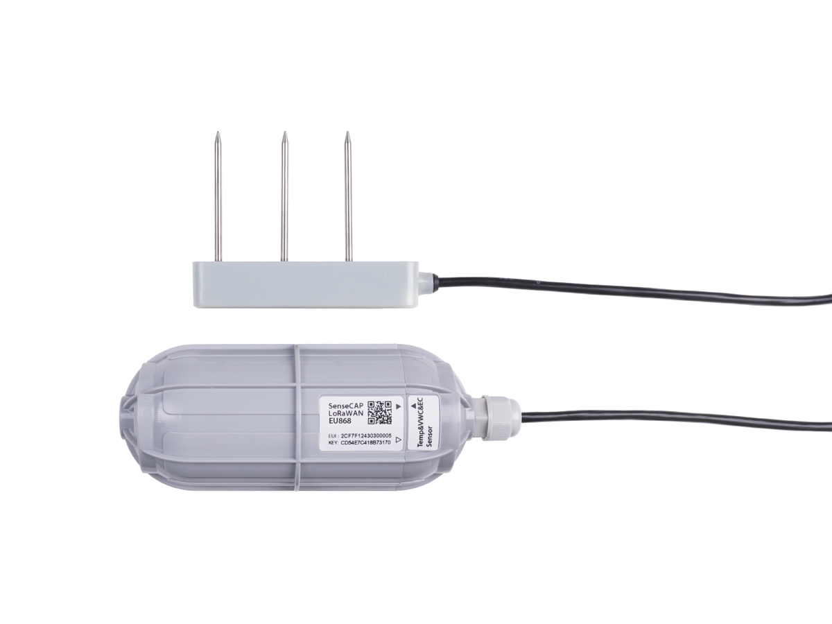 LoRaWAN Soil Temp/VWC/EC Sensor - eucatech Store