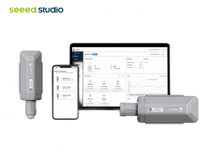 SenseCAP LoRaWAN Sound/Vibration Ai Sensor - eucatech Store