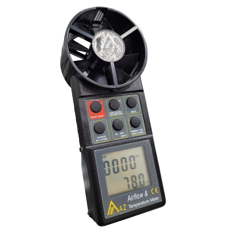 Integrated Fan Air Flow Anemometer - eucatech Store