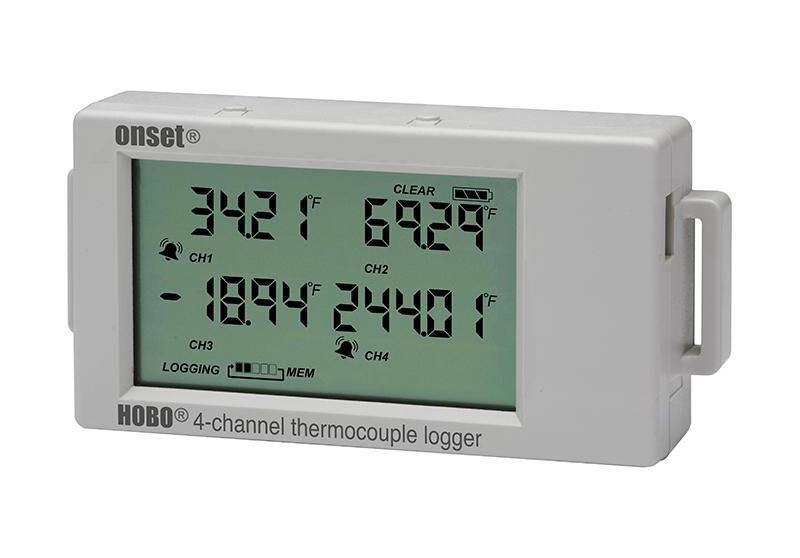 UX120  4-Channel Thermocouple Data Logger - eucatech Store