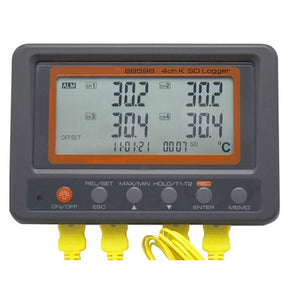 4-Channel Type K Thermocouple Data Logger - eucatech Store